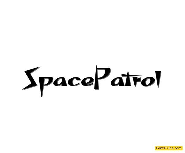Space Patrol NF Font