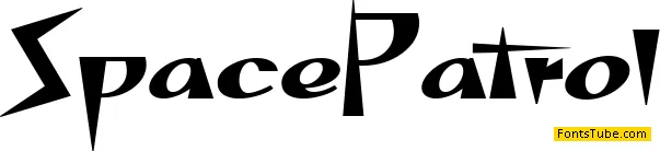 Space Patrol NF Font