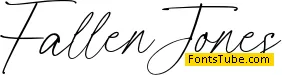 FallenJones Font