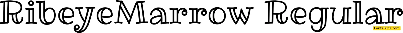Ribeye Marrow Font