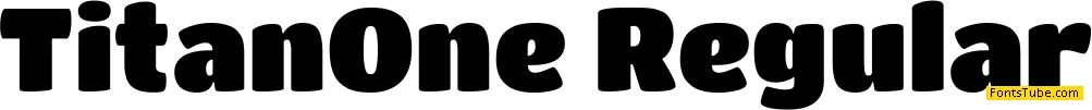Titan One Font