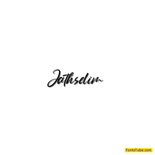 Jathselim Font