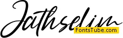 Jathselim Font