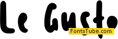 Le Gusto Font