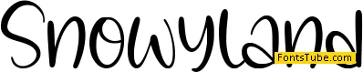 Snowyland Font