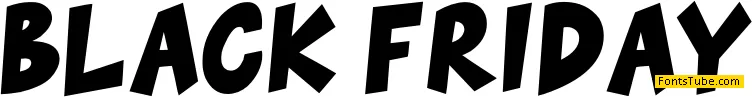 BLACK FRIDAY Font