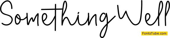 Something Well Font