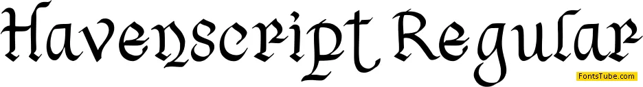 Havenscript Font
