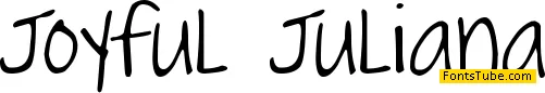 Joyful Juliana Font