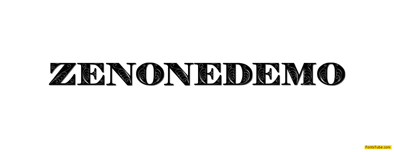 Zenone Font