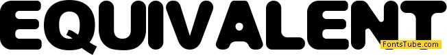 Equivalent Font