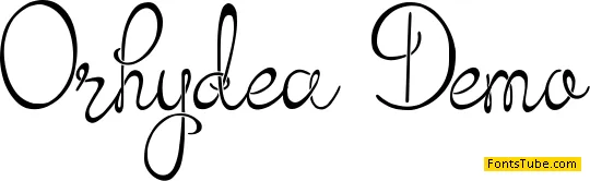 Orhydea Font