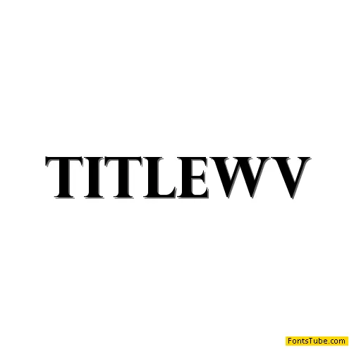 Title Wave Font