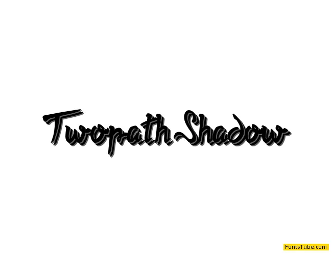 Twopath Font Family