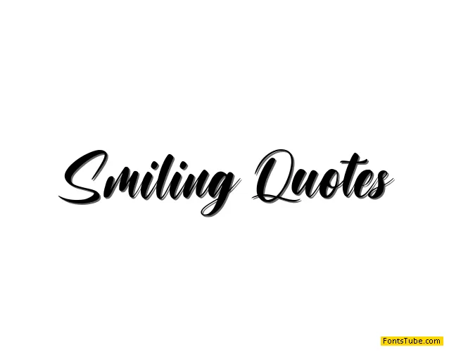 Smiling Quotes