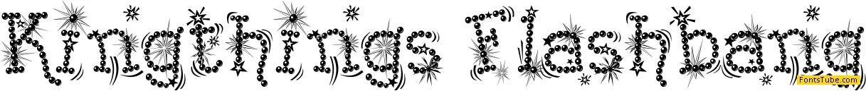 Kingthings Flashbang Font