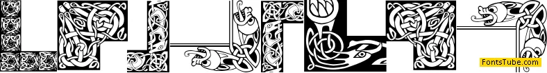 Celtic Frames Font