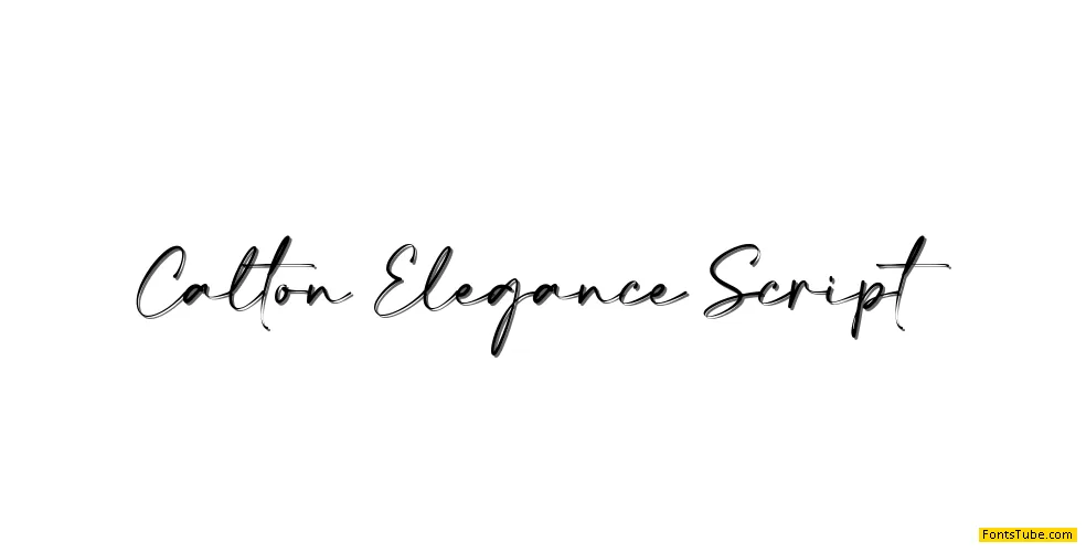 Calton Elegance Script
