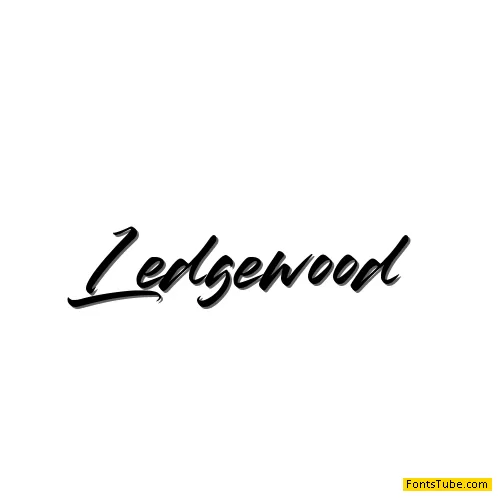 Ledgewood Font