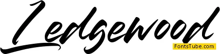 Ledgewood Font