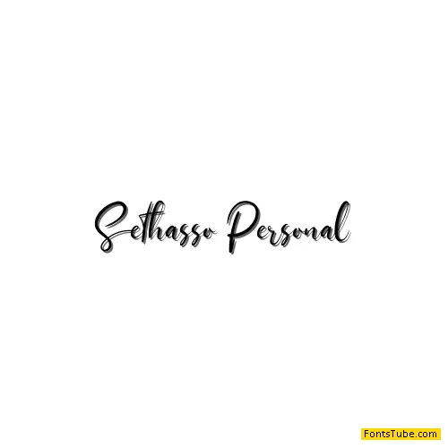 Sethasso Font
