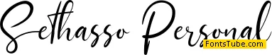 Sethasso Font