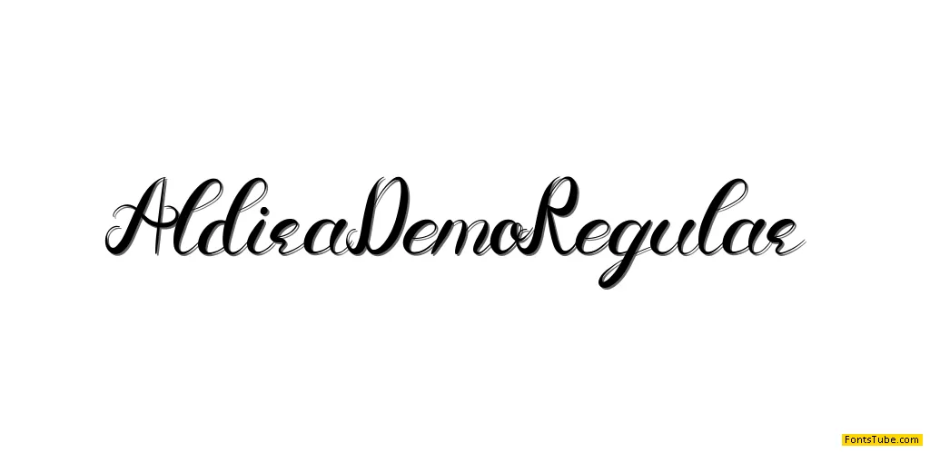Aldira Demo Font