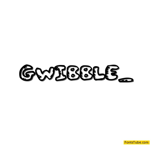 Gwibble Font