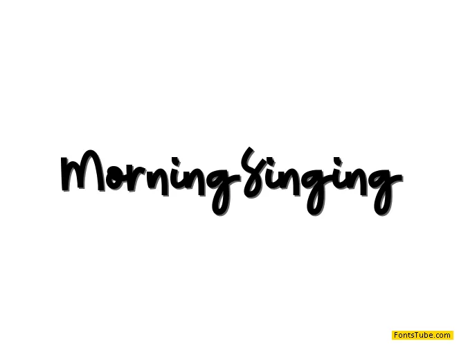Morning Singing