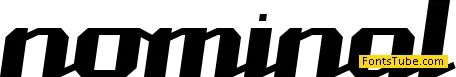 Nominal BRK Font