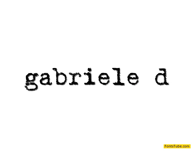 Gabriele Font Family