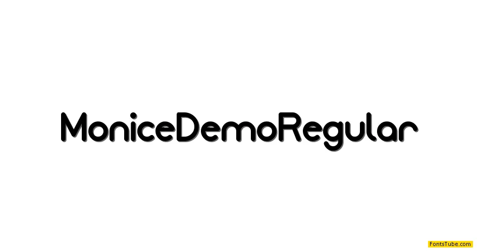 Monice Demo Font Family