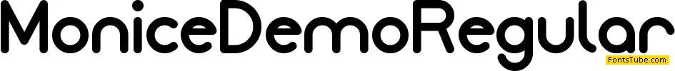 Monice Demo Font Family