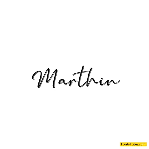 Marthin Font
