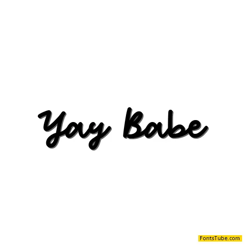 Yay Babe Font