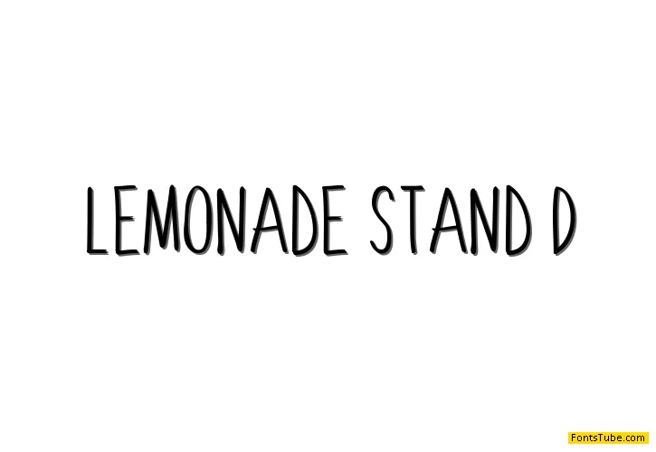 Lemonade Stand Font