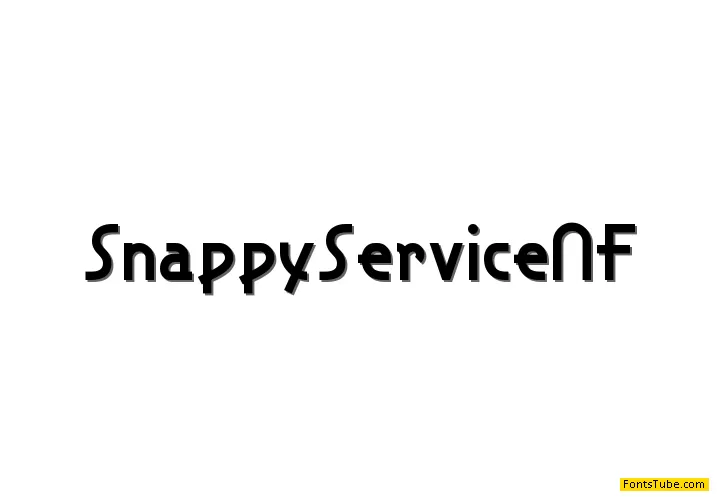 Snappy Service NF Font