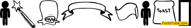 Tombats Three Font