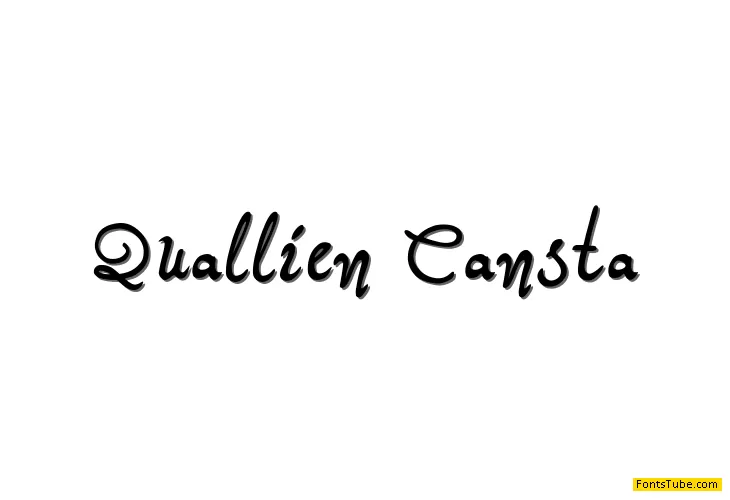 Quallien Cansta Font