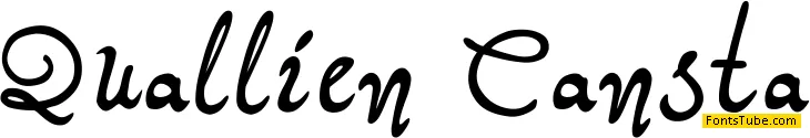 Quallien Cansta Font