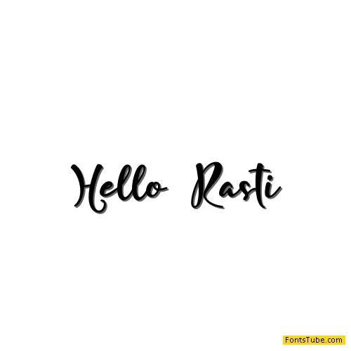 Hello Rasti