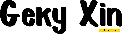 Geky Xin Font