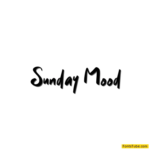 Sunday Mood