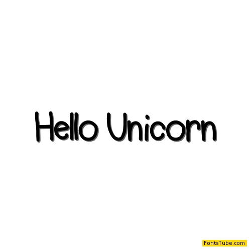 HelloUnicorn Font