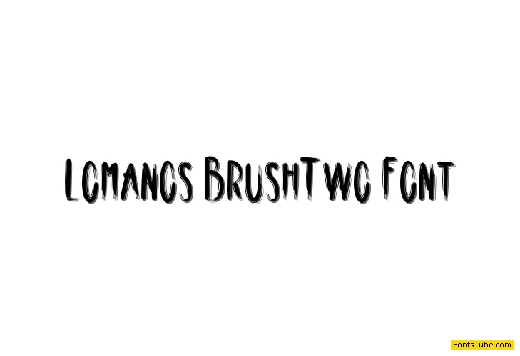 Lomanos Brush Two Font