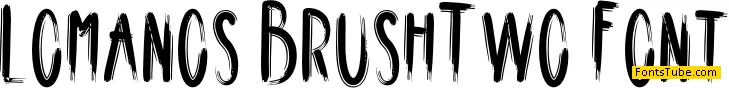 Lomanos Brush Two Font