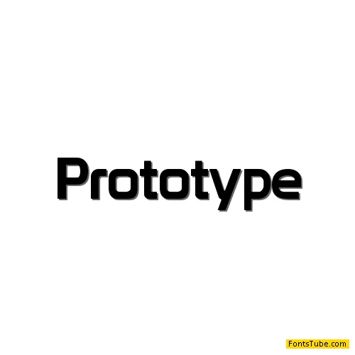 Prototype Font