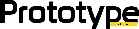 Prototype Font