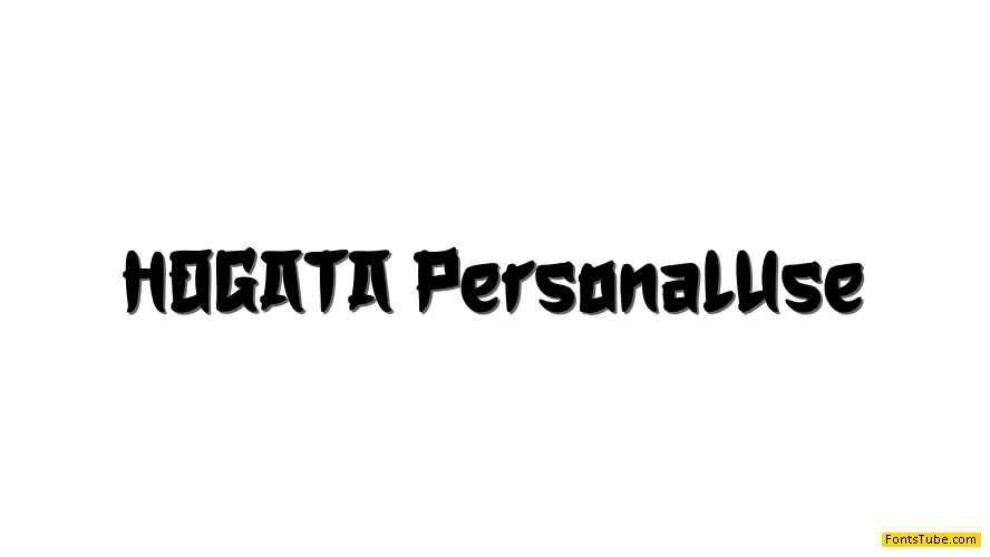 HOGATA Font
