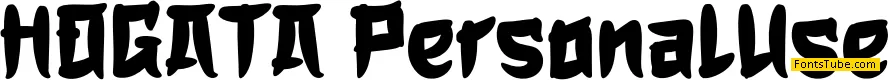 HOGATA Font